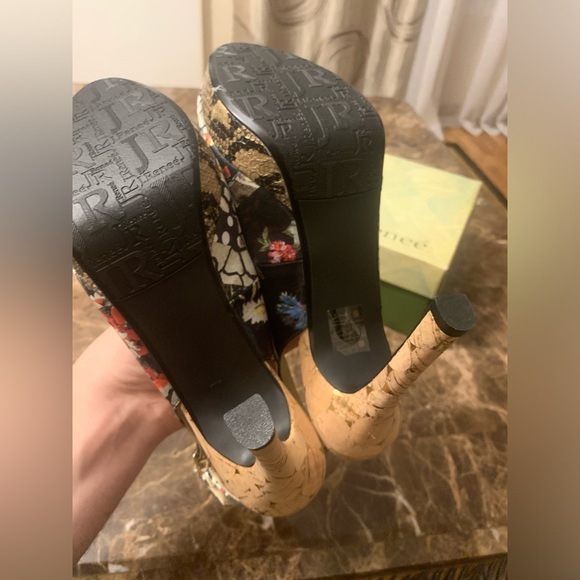 J.Reneé multi-colored heels Heels 4-1/8” heel sz 9m - Picture 10 of 13